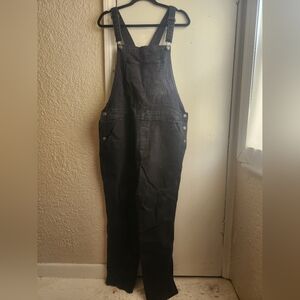 NWOT Old Navy- Black Denim Overalls